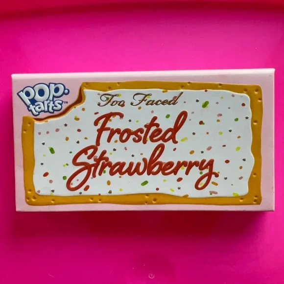 🍓 TOO FACED POP-TARTS ®️ FROSTED STRAWBERRY EYE SHADOW PALETTE 🍓 NWT 🍓
